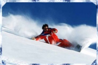  Snowboardunterricht im Skigebiet Le Sauze Super Sauze 